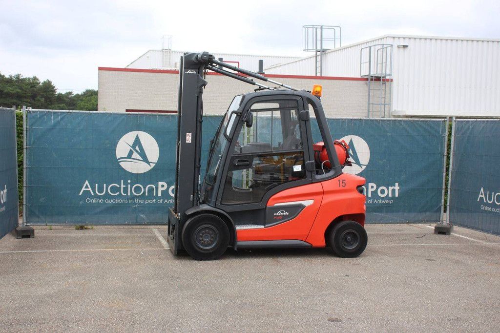 Linde H35T-01 LPG Forklift 3500kg 6.18m 2021