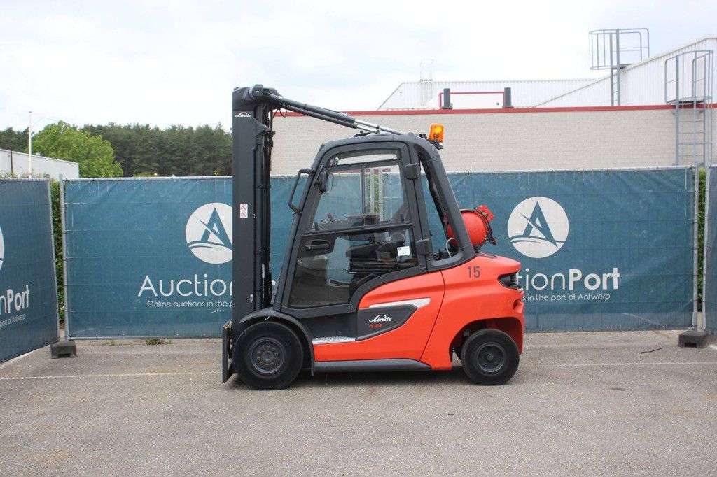 Linde H35T-01 LPG Forklift 3500kg 6.18m 2021