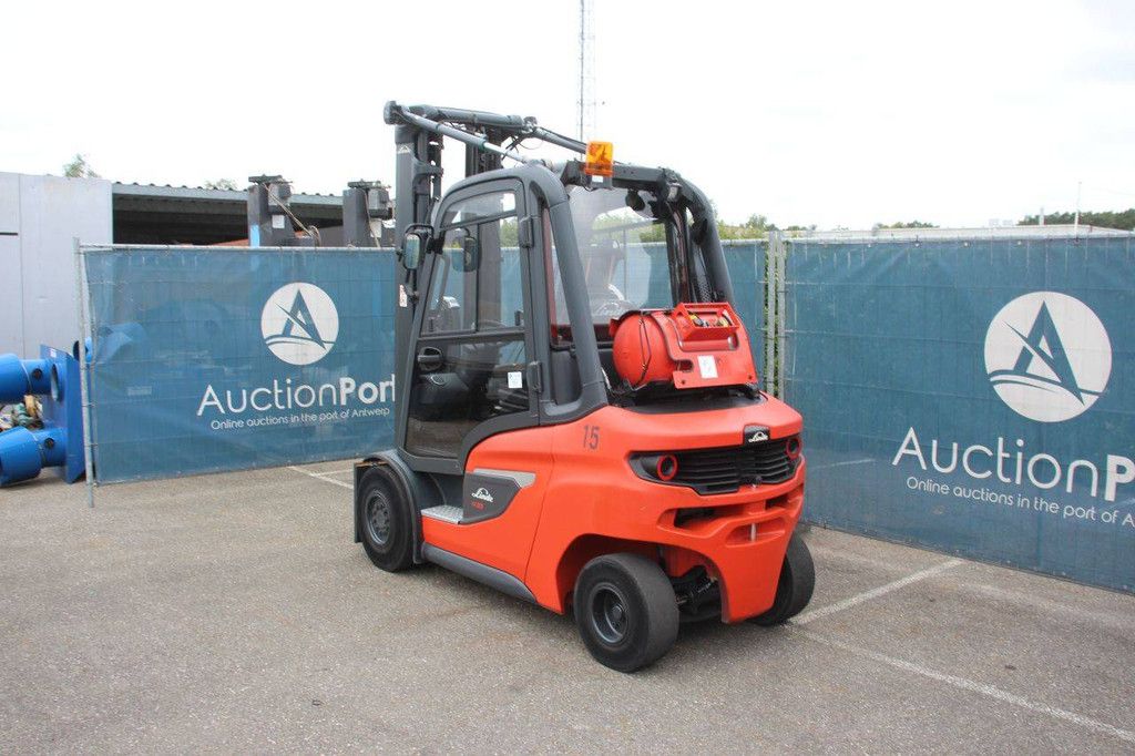 Linde H35T-01 LPG Forklift 3500kg 6.18m 2021