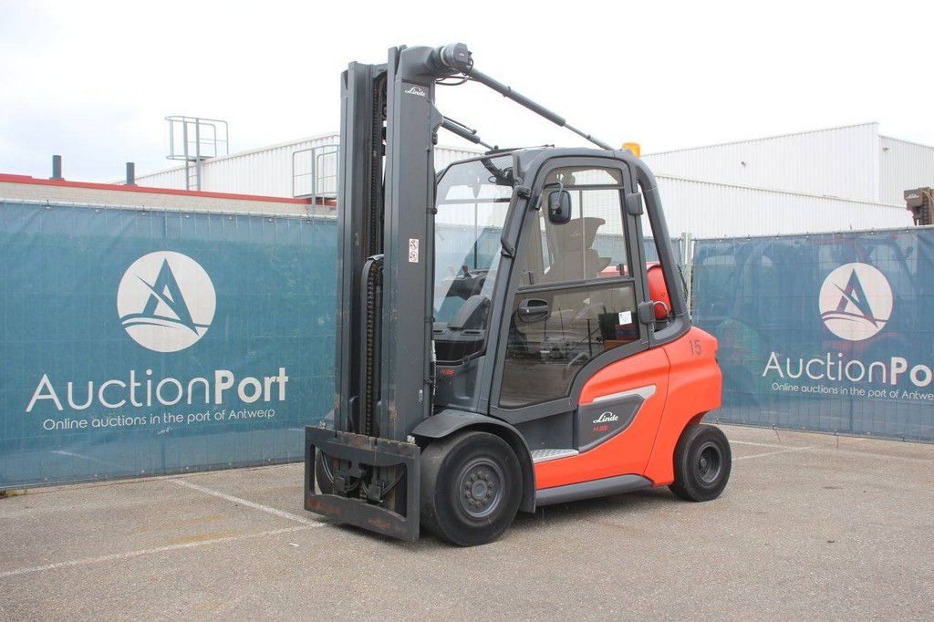 Linde H35T-01 LPG Forklift 3500kg 6.18m 2021