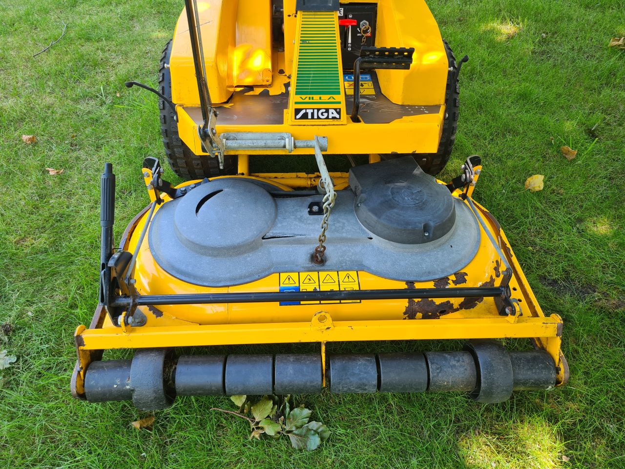 Stiga villa frontmaaier mulch maaier mulchmaaier.
