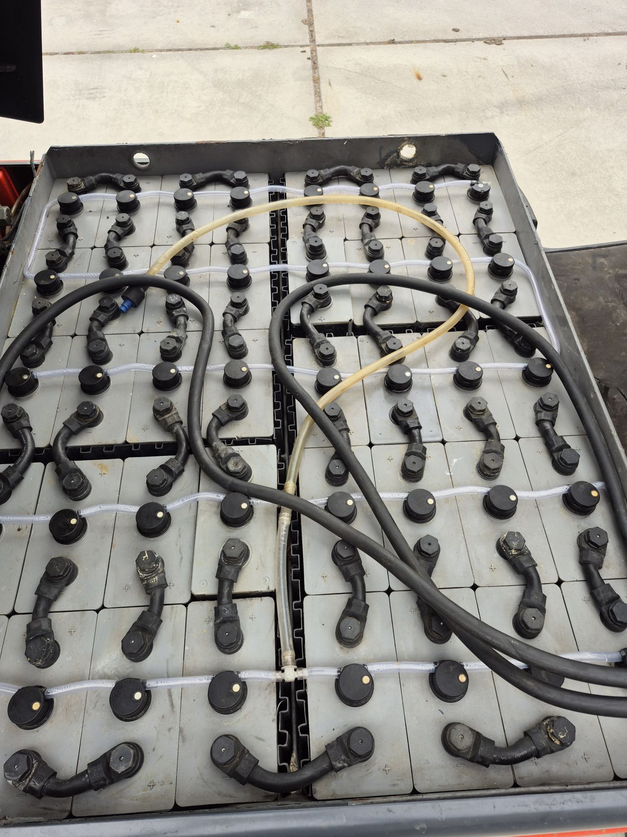 Linde E35HL-01 triplex sideshift vorkversteller bj 2015
