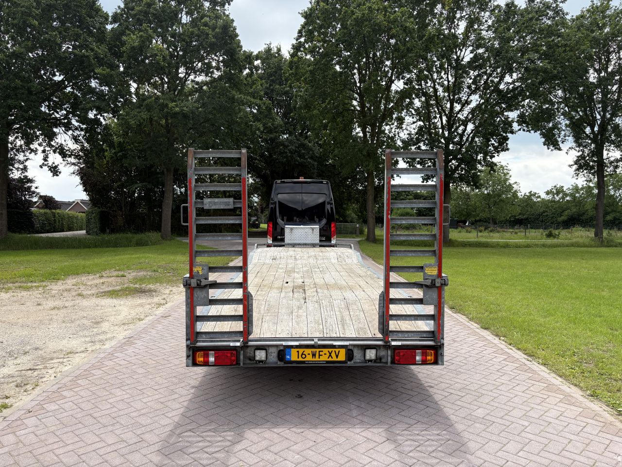 Iveco Daily 50C18 lucht geremd 11.9 ton - schamel 8 TON