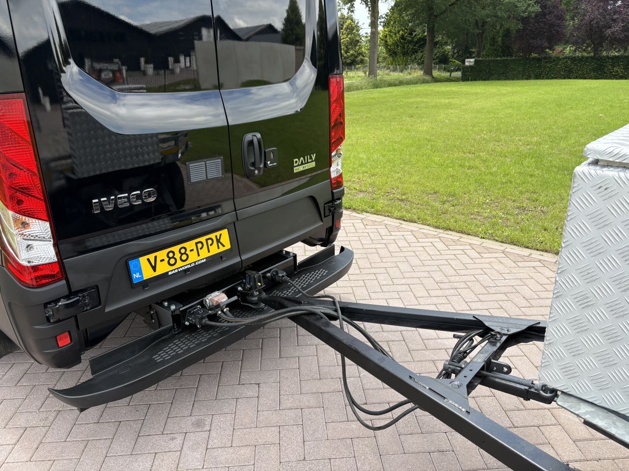 Iveco Daily 50C18 lucht geremd 11.9 ton - schamel 8 TON