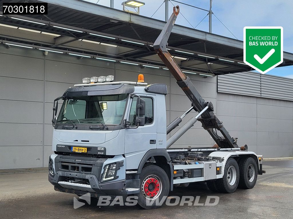 Volvo FMX 410 6X4 NL-truck 21tons Hydrolift containersystem VEB Automatic Euro 6