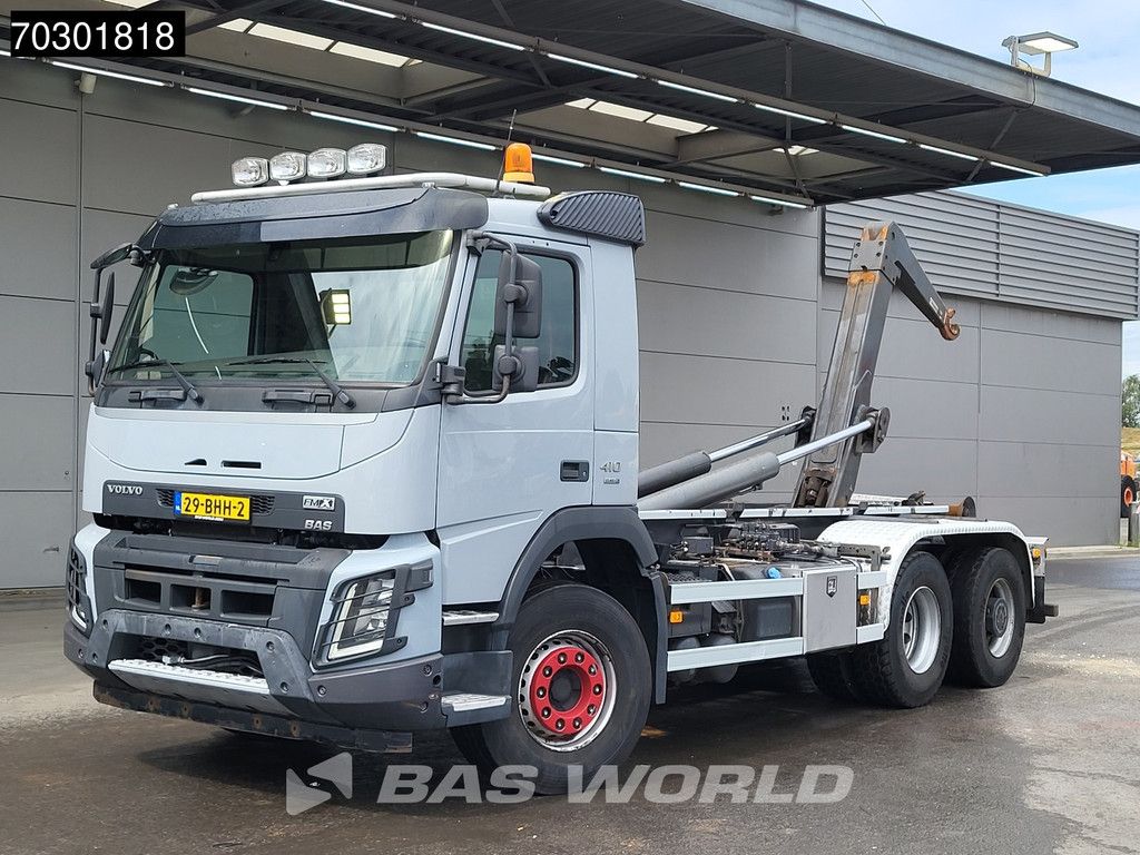 Volvo FMX 410 6X4 NL-truck 21tons Hydrolift containersystem VEB Automatic Euro 6