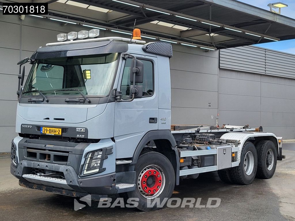 Volvo FMX 410 6X4 NL-truck 21tons Hydrolift containersystem VEB Automatic Euro 6