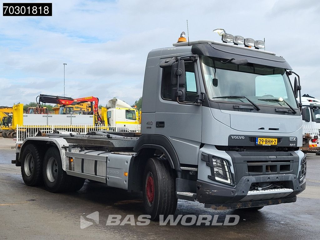 Volvo FMX 410 6X4 NL-truck 21tons Hydrolift containersystem VEB Automatic Euro 6