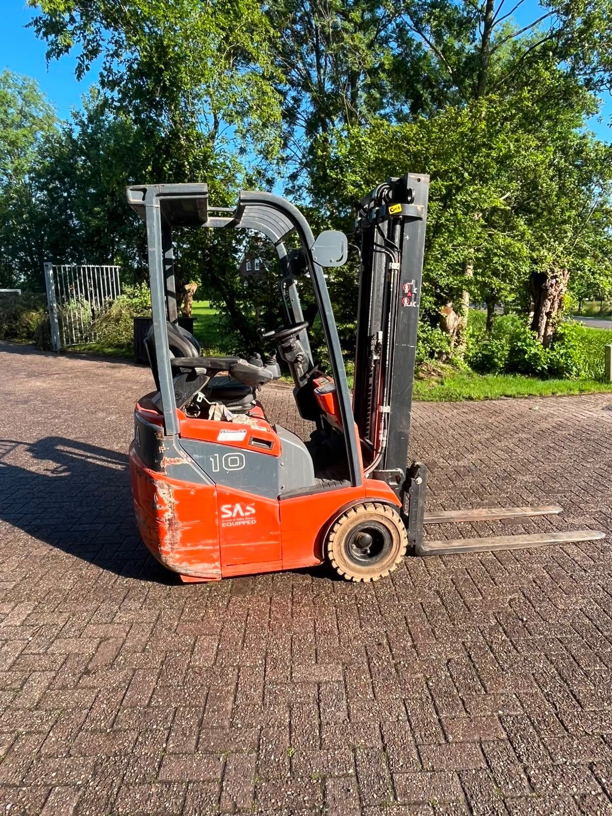 Toyota 1 tons elektrische heftruck