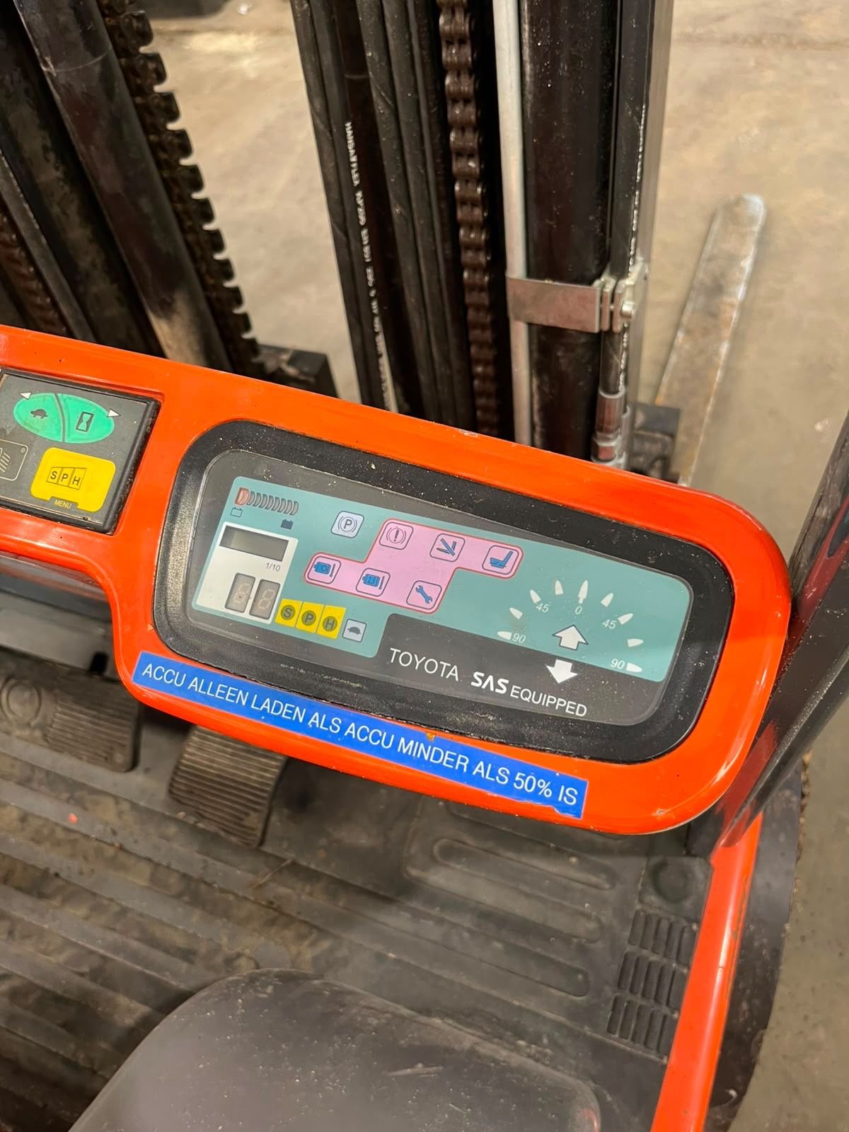 Toyota 1 tons elektrische heftruck