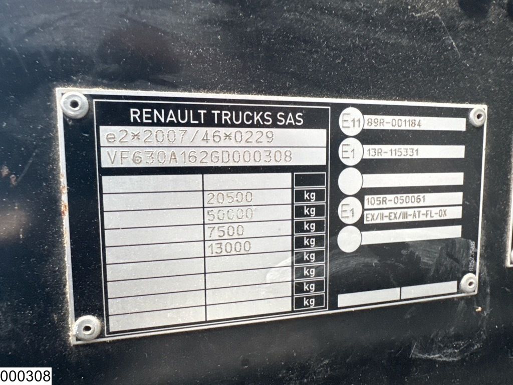 Renault C 430 EURO 6, Retarder, Hydraulic, Hub reduction