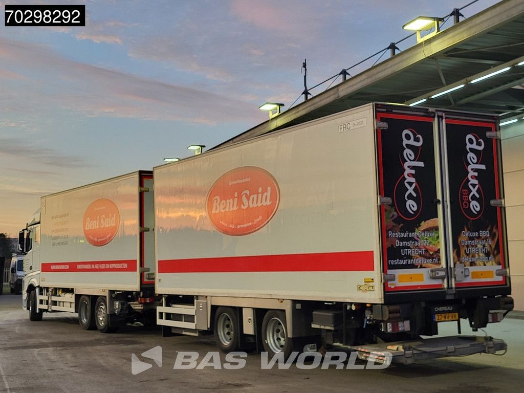 Mercedes Actros 2643 6X2 NL-Combi Frigoblock FB-FIL2 2tons Ladebordwand Retarder Automatic Xenon