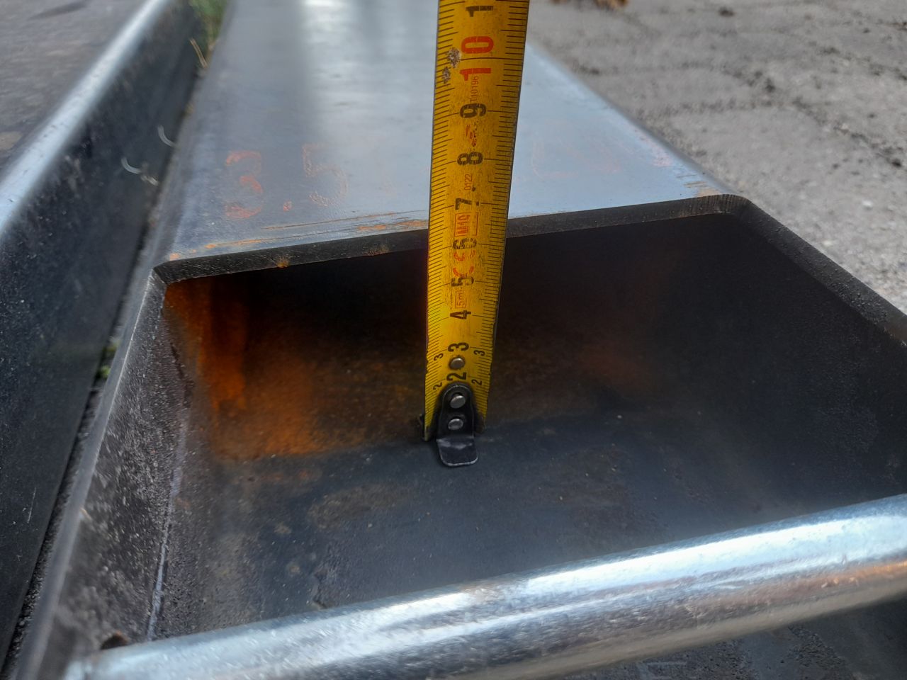 Set verlengvorken 220 cm, 3,5 ton