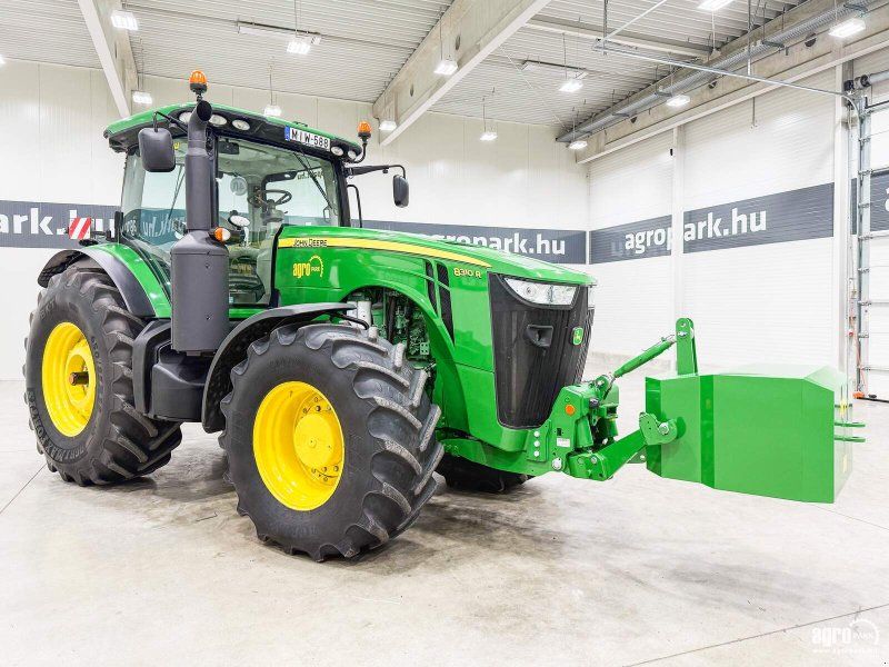 John Deere 8310R 16/5 PowerShift 40 km/h transmission, ILS suspended front