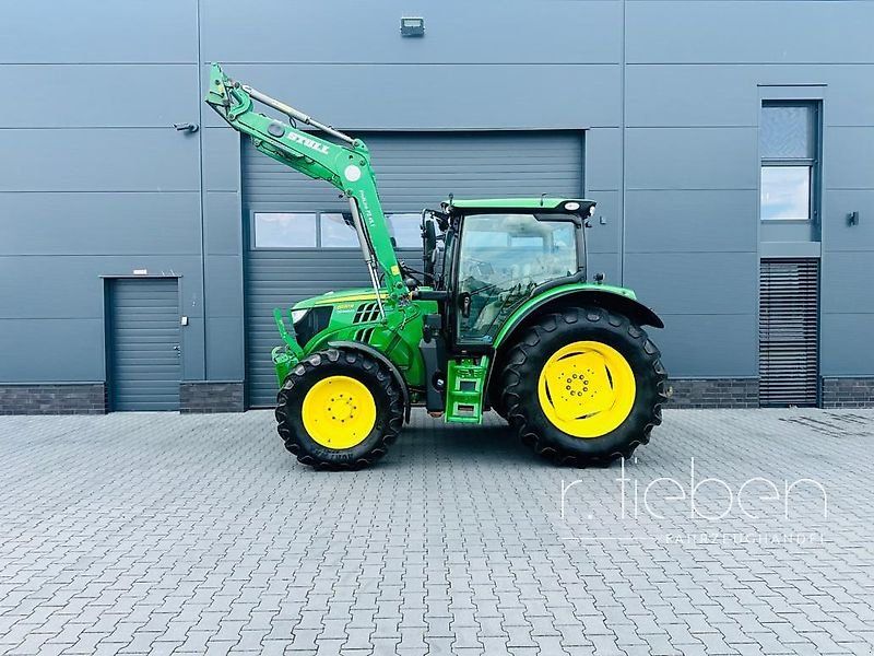 John Deere 6120 R AP mit FH, FZW & Frontlader