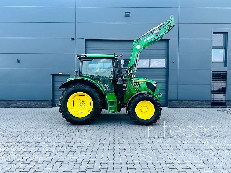 John Deere 6120 R AP mit FH, FZW & Frontlader