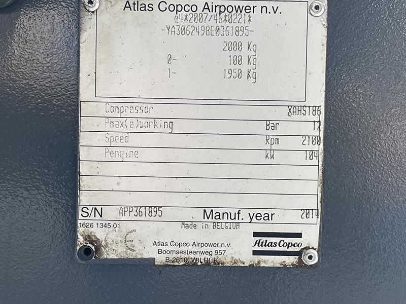 Atlas Copco XAHS 186
