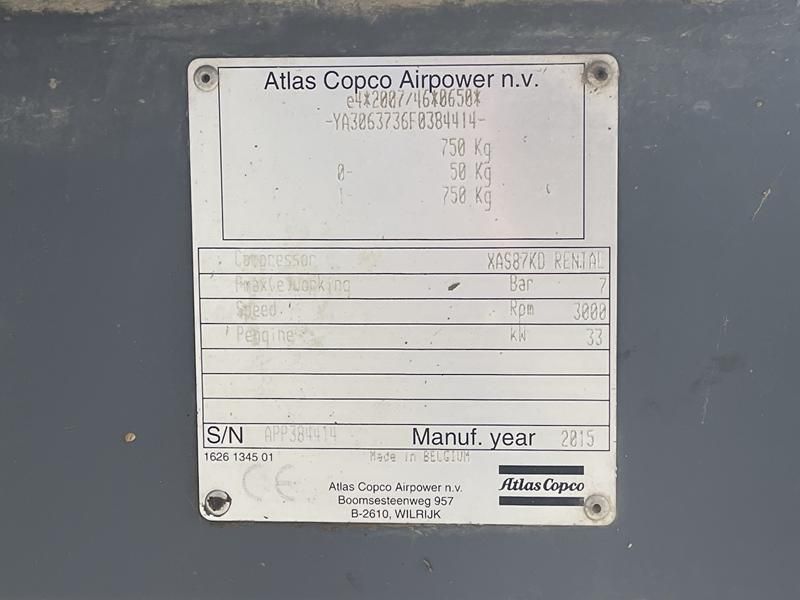 Atlas Copco XAS 87