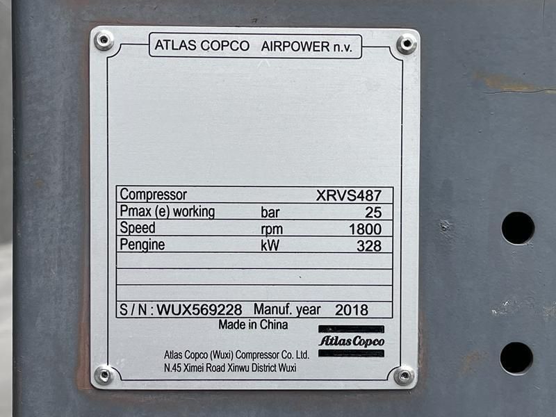Atlas Copco XRVS 487