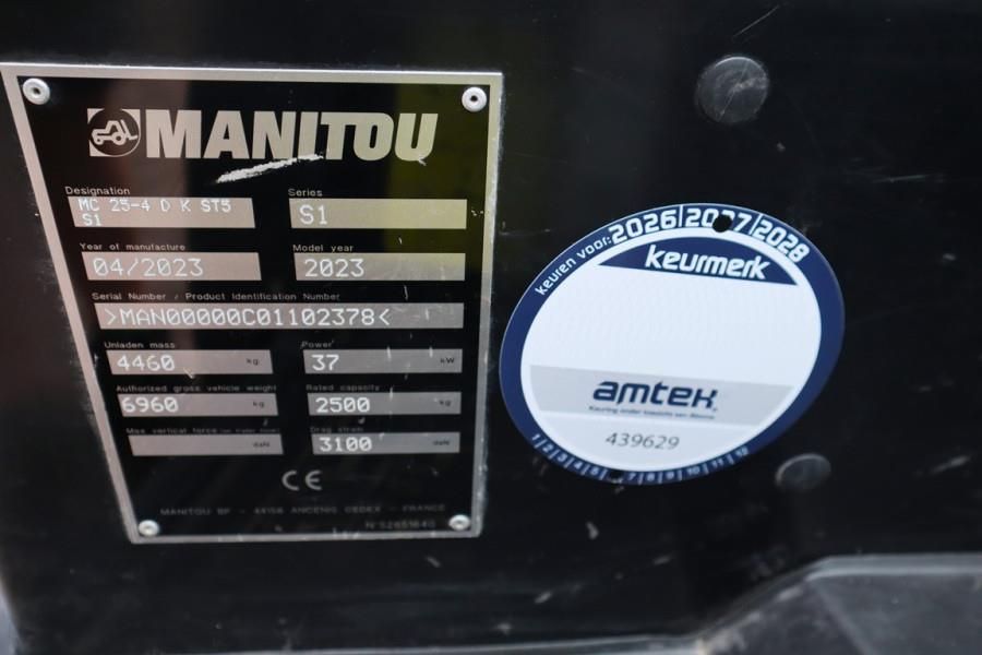 Manitou M25-4 Valid Inspection, *Guarantee! Diesel, 4x4 Dr