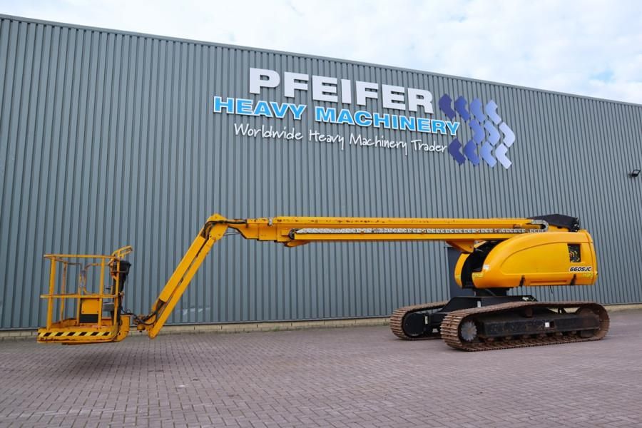 JLG 660SJC Diesel, Steel Tracks, 22.3m Working Height,