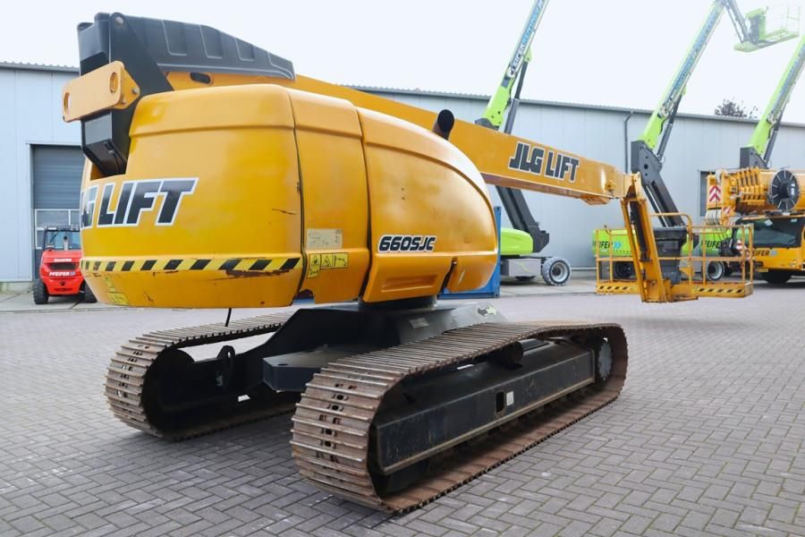 JLG 660SJC Diesel, Steel Tracks, 22.3m Working Height,