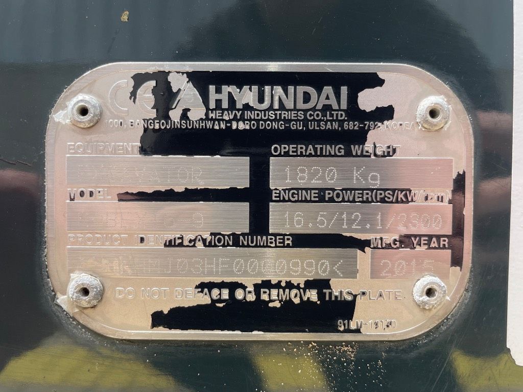 Hyundai Robex 16-9