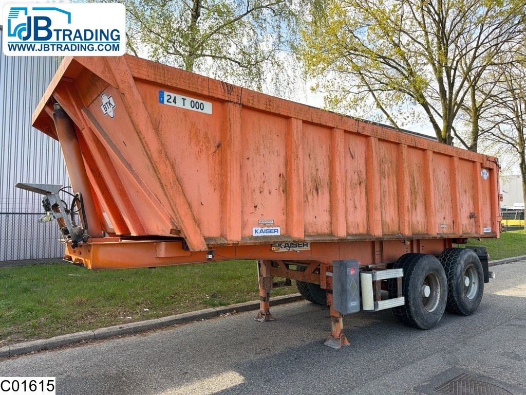 Robuste kipper 23 m3, Steelsuspension, drum brakes