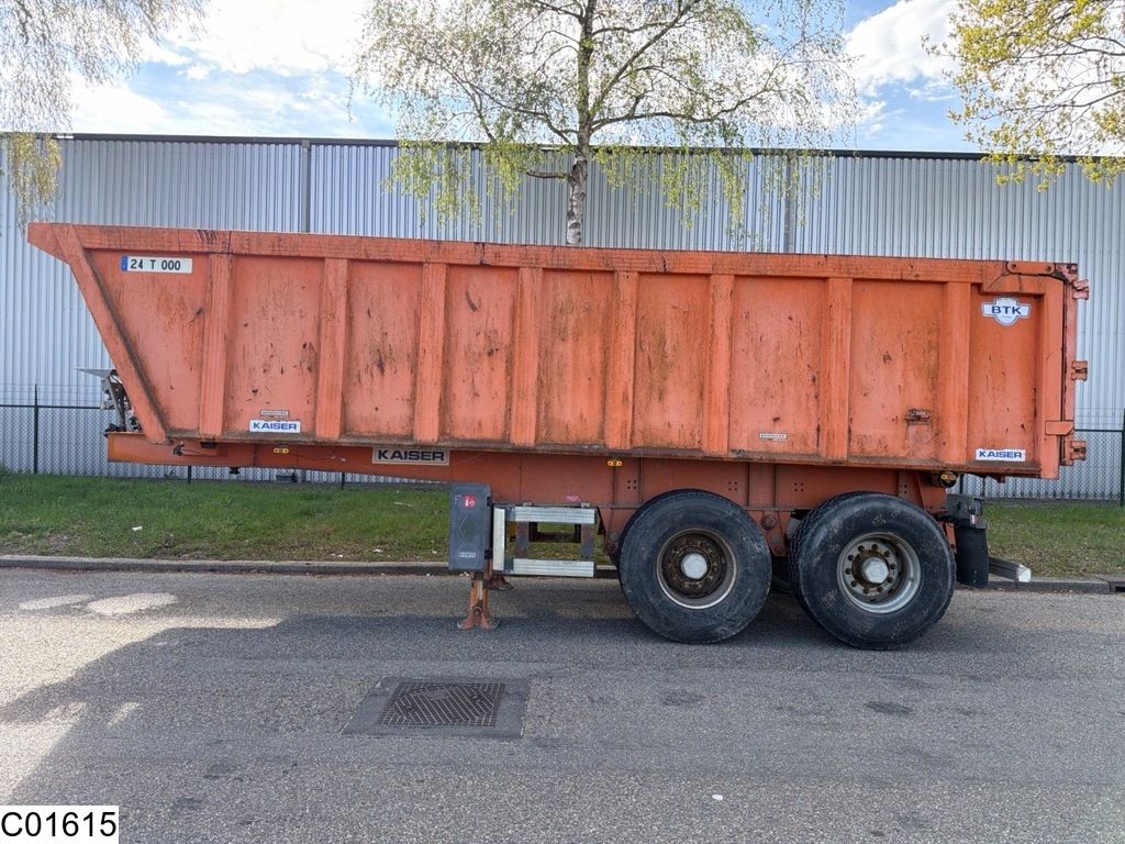 Robuste kipper 23 m3, Steelsuspension, drum brakes