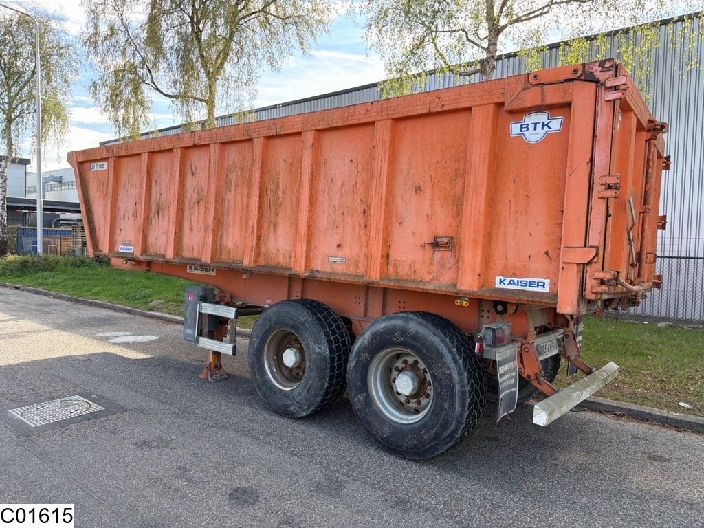 Robuste kipper 23 m3, Steelsuspension, drum brakes
