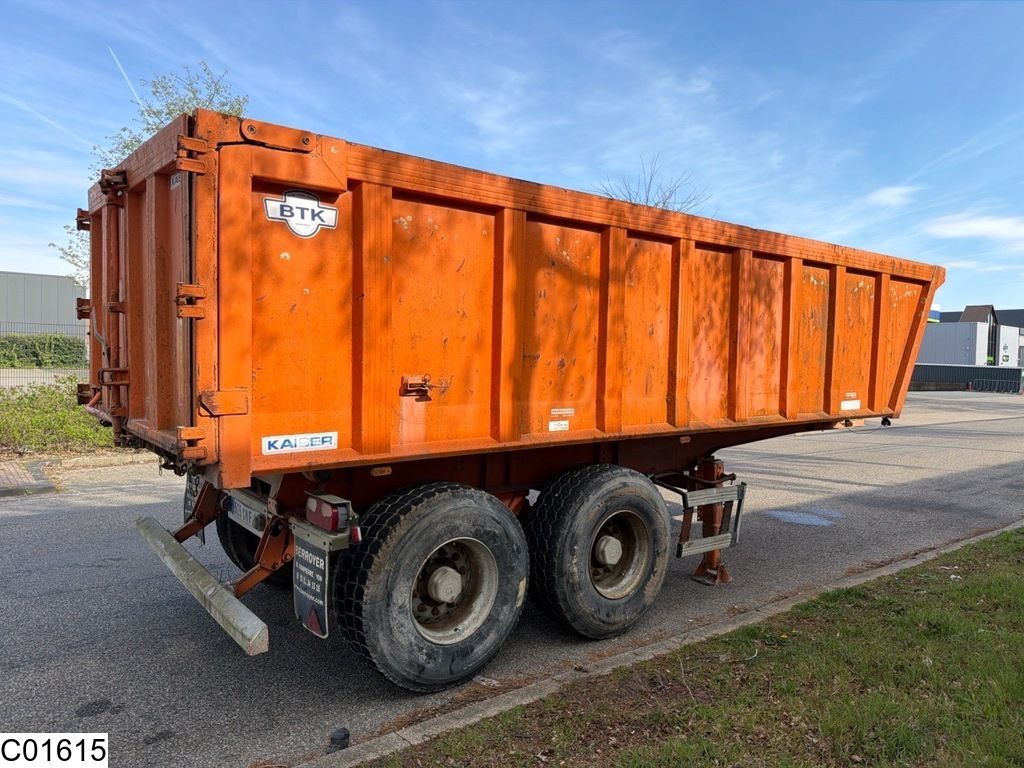 Robuste kipper 23 m3, Steelsuspension, drum brakes