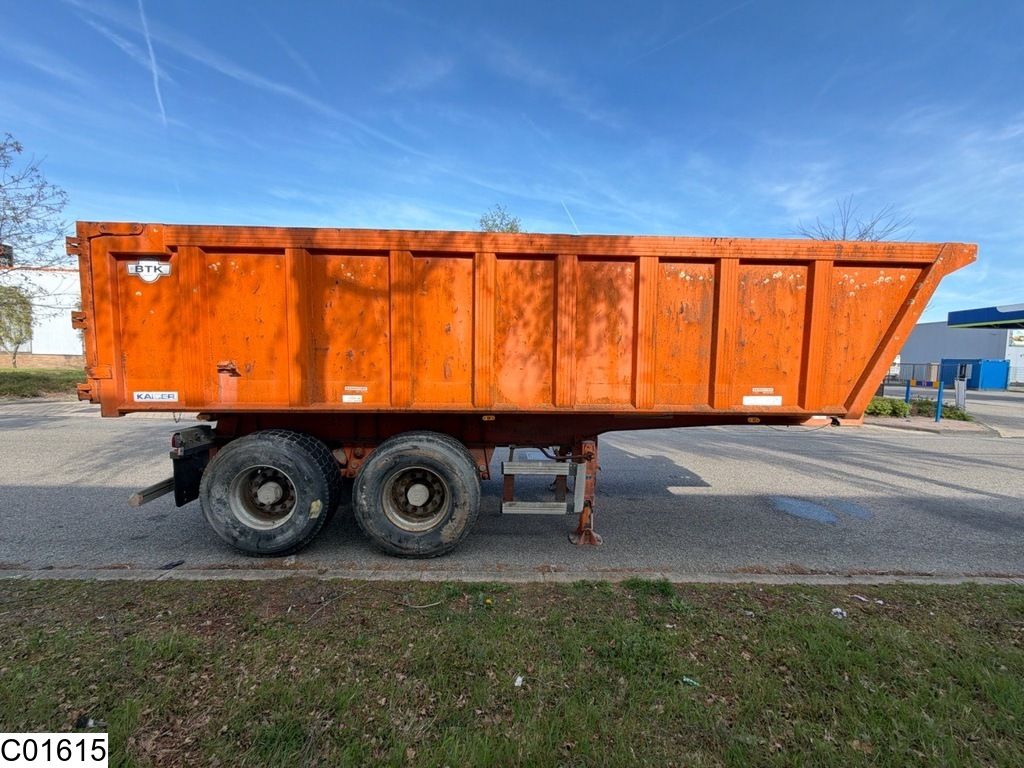 Robuste kipper 23 m3, Steelsuspension, drum brakes
