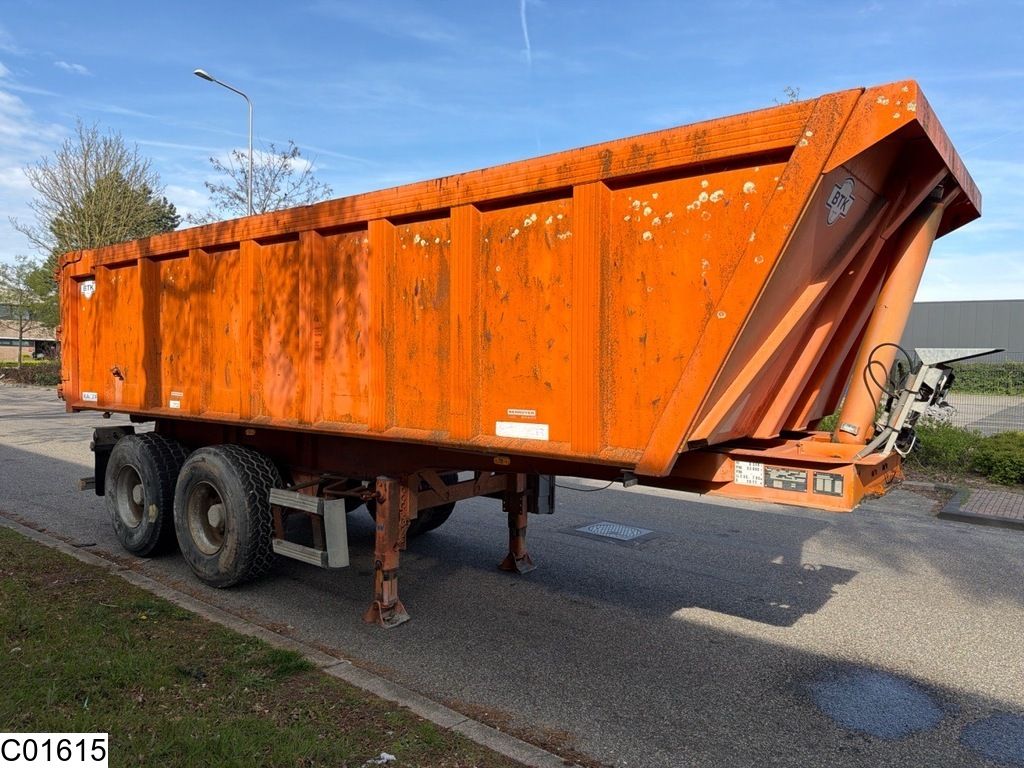 Robuste kipper 23 m3, Steelsuspension, drum brakes