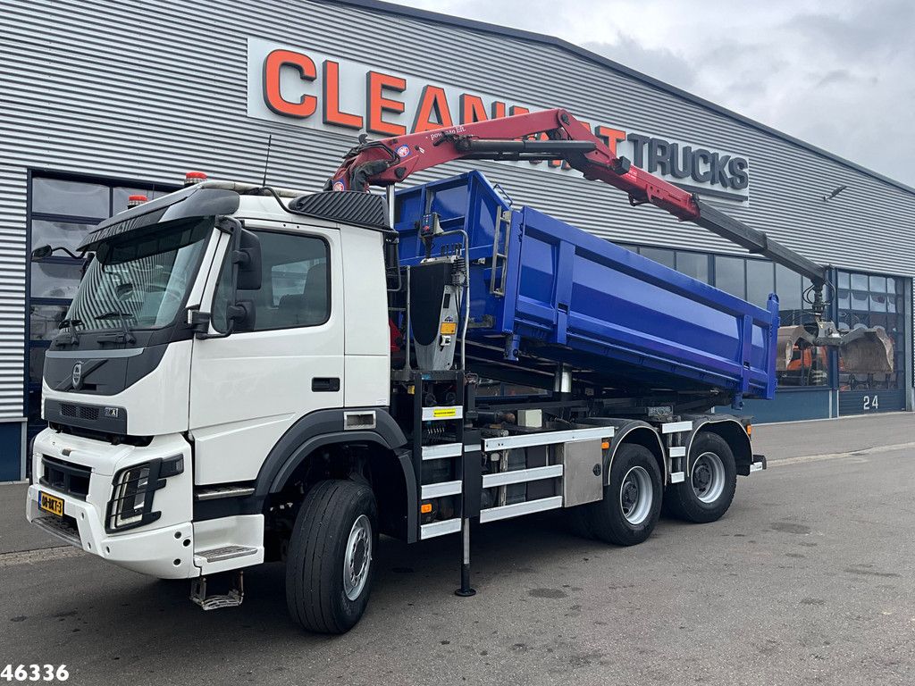 Volvo FMX 460 6x6 Euro 6 HMF 16 Tonmeter Z-kraan