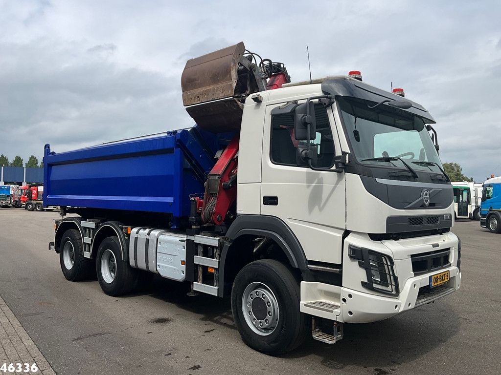 Volvo FMX 460 6x6 Euro 6 HMF 16 Tonmeter Z-kraan