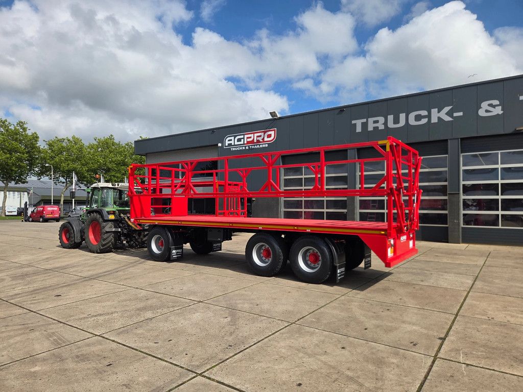 AGPRO NIEUWE!!! 3 as balenwagen bladgeveerd op aanvraag en naar wens gebouwd
