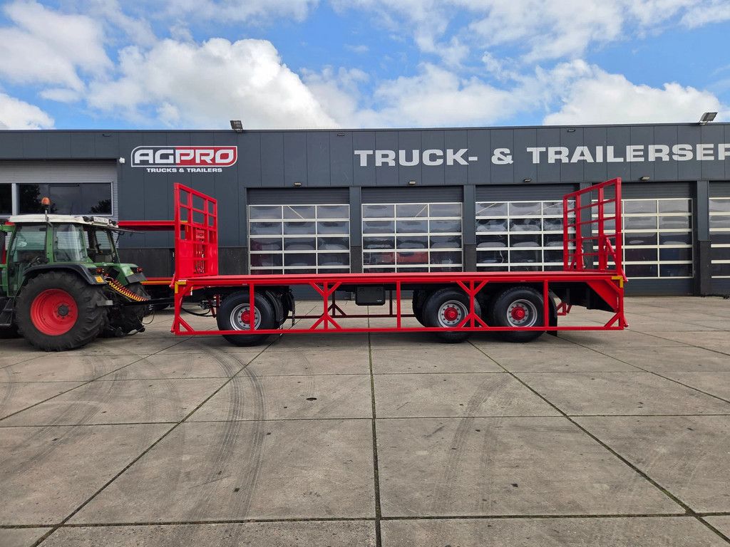AGPRO NIEUWE!!! 3 as balenwagen bladgeveerd op aanvraag en naar wens gebouwd