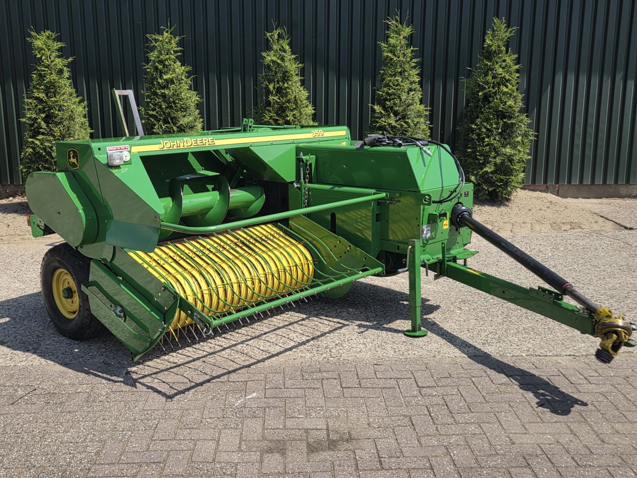 John Deere 359 kleine pakken pers kleine balen pers