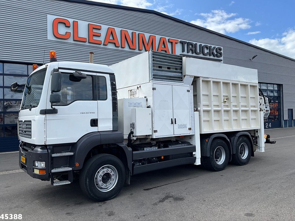 Man TGA 33.440 6x4 MTS Dino 8m³ Saugbagger Just 173.476 km!