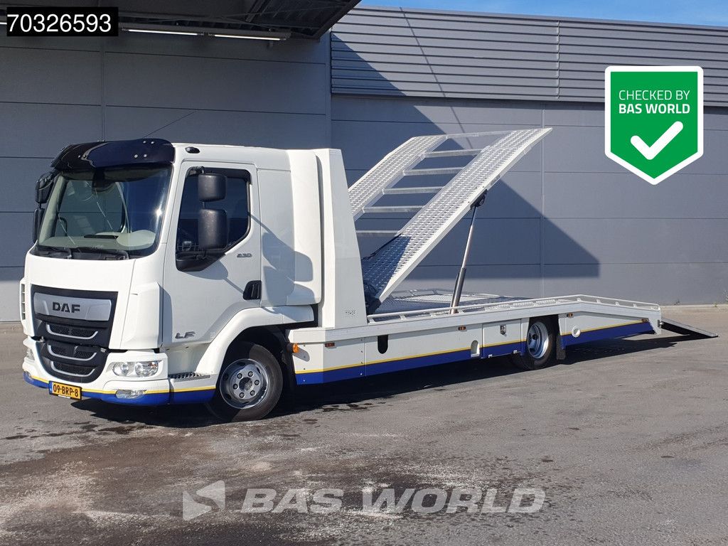 DAF LF LF 230 4X2 NL-Truck APK Tijhof car transporter Winch Automatic ACC Euro 6