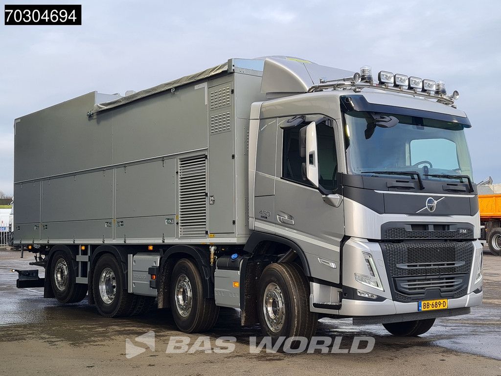 Volvo FM 460 8X2 NEW OVERMAT MSA 13.6.3 TWIN PTO Dry + Liquid Screed Sand Mortar truck