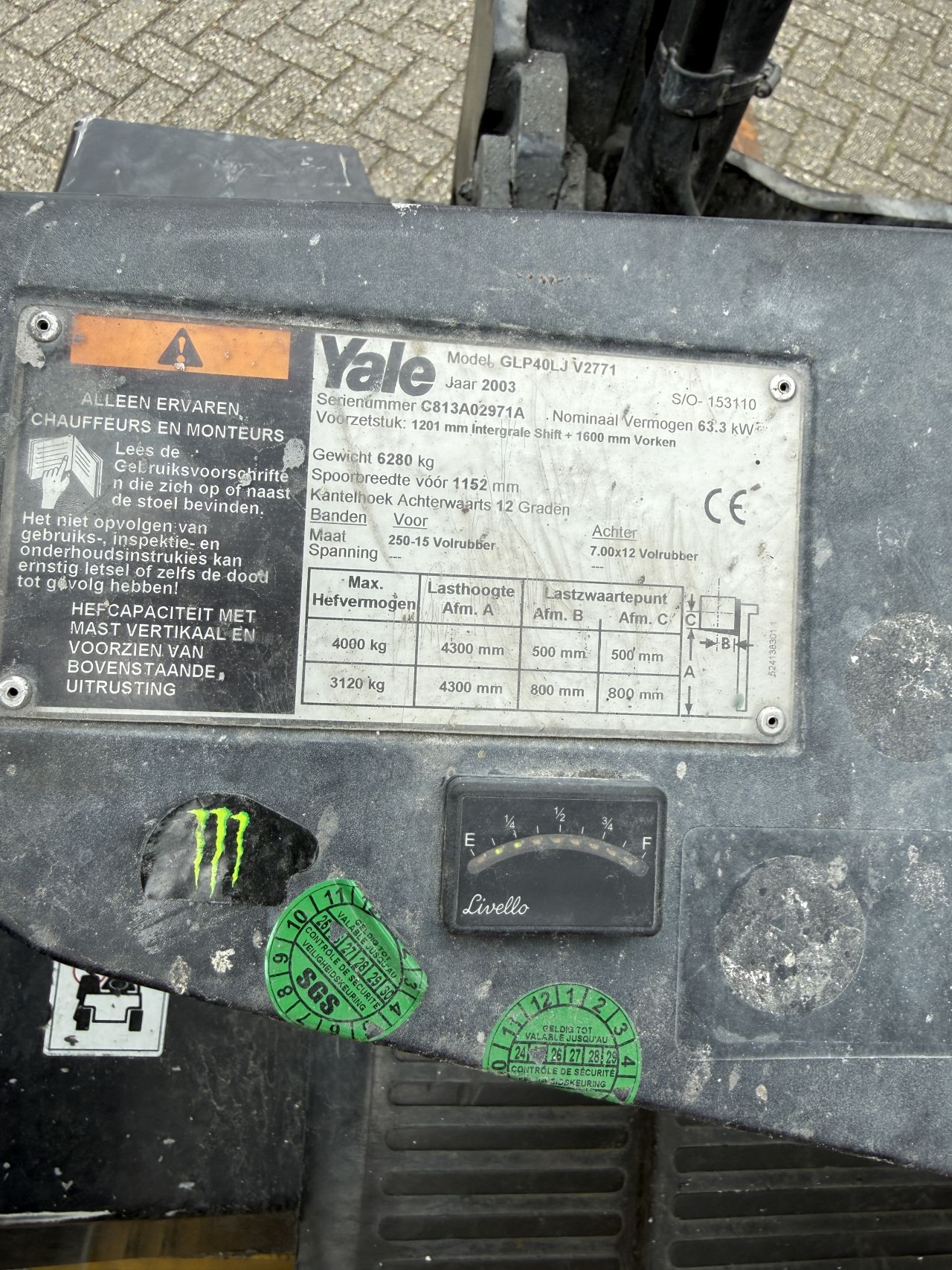 Yale heftruck