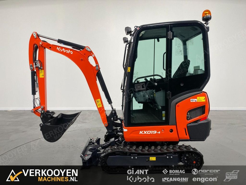 2026 Kubota KX019-4 ADV1114 Minigraver VOORRAAD!