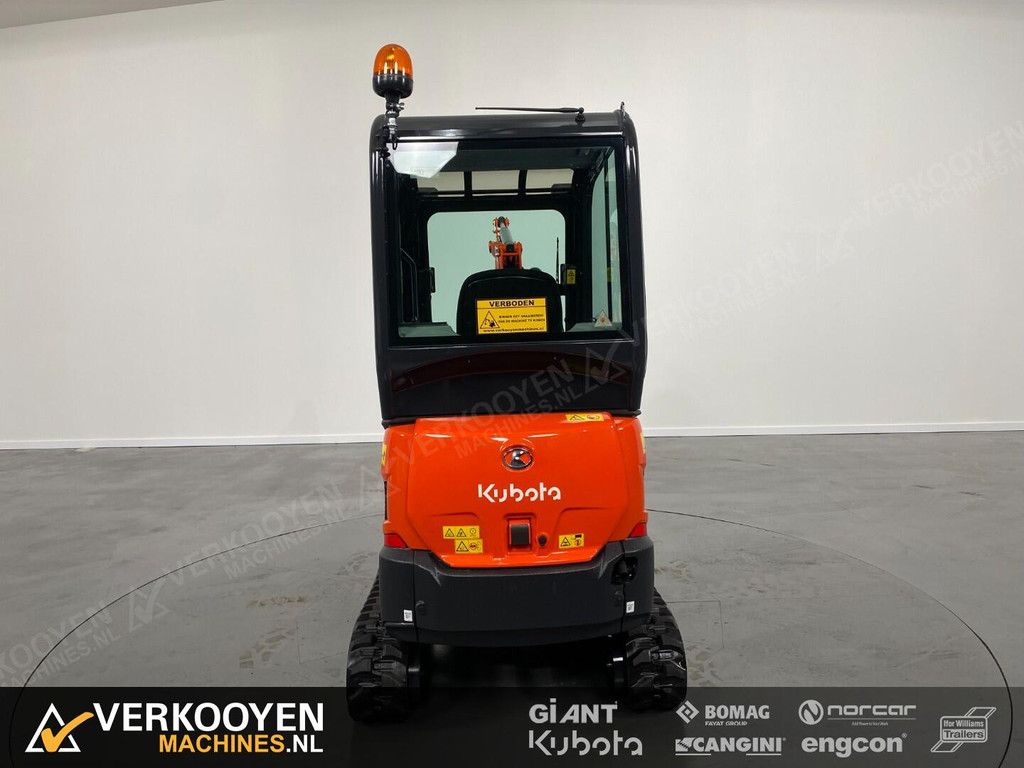 2026 Kubota KX019-4 ADV1114 Minigraver VOORRAAD!