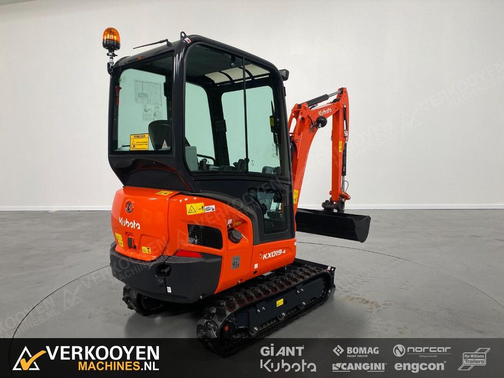 2026 Kubota KX019-4 ADV1114 Minigraver VOORRAAD!