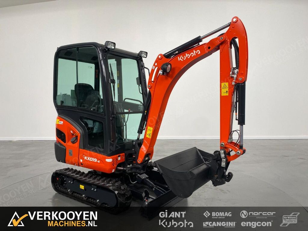 2026 Kubota KX019-4 ADV1114 Minigraver VOORRAAD!