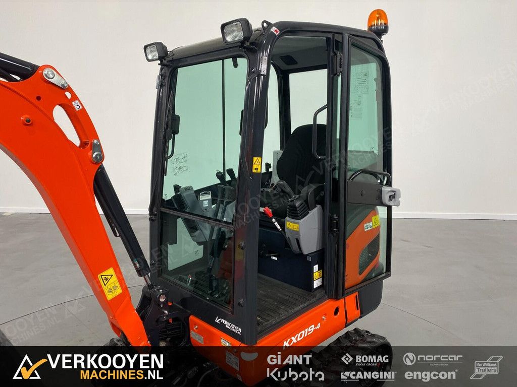 2026 Kubota KX019-4 ADV1114 Minigraver VOORRAAD!