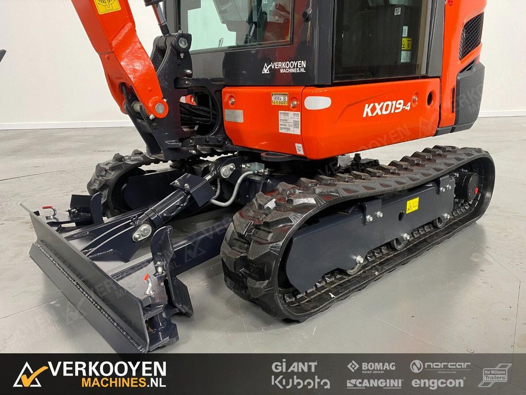 2026 Kubota KX019-4 ADV1114 Minigraver VOORRAAD!