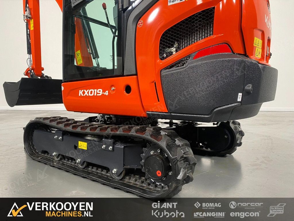 2026 Kubota KX019-4 ADV1114 Minigraver VOORRAAD!