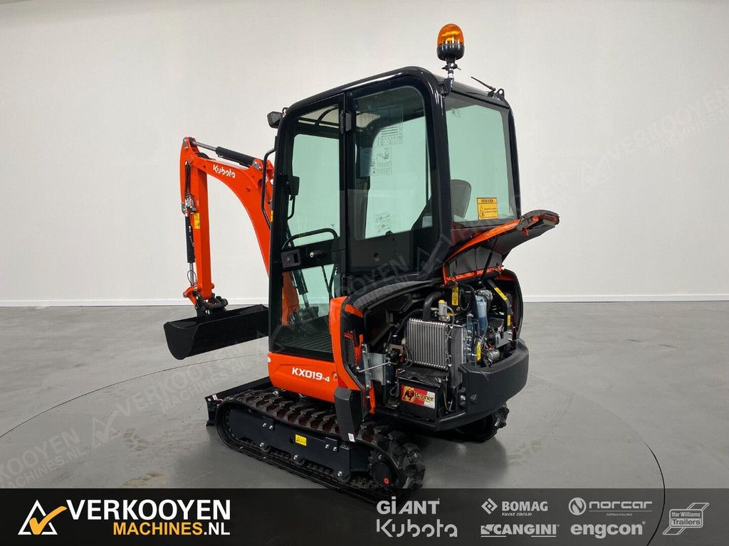 2026 Kubota KX019-4 ADV1114 Minigraver VOORRAAD!